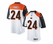 Men's Nike Cincinnati Bengals #24 Adam Jones Limited White NFL Jersey