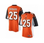 Men's Nike Cincinnati Bengals #25 Giovani Bernard Limited Orange Alternate NFL Jersey