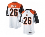 Men's Nike Cincinnati Bengals #26 Josh Shaw Limited White NFL Jersey