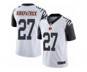 Men's Nike Cincinnati Bengals #27 Dre Kirkpatrick Limited White Rush NFL Jersey