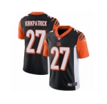 Men's Nike Cincinnati Bengals #27 Dre Kirkpatrick Vapor Untouchable Limited Black Team Color NFL Jersey