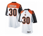 Men's Nike Cincinnati Bengals #30 Cedric Peerman Limited White NFL Jersey