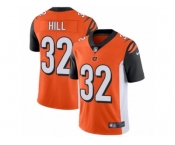Men's Nike Cincinnati Bengals #32 Jeremy Hill Vapor Untouchable Limited Orange Alternate NFL Jersey