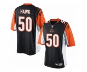 Men's Nike Cincinnati Bengals #50 A.J. Hawk Limited Black Team Color NFL Jersey