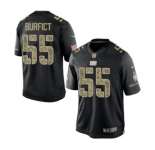 Men's Nike Cincinnati Bengals #55 Vontaze Burfict Limited Black Salute to Service NFL Jersey
