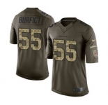Men's Nike Cincinnati Bengals #55 Vontaze Burfict Limited Green Salute to Service NFL Jersey