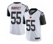 Men's Nike Cincinnati Bengals #55 Vontaze Burfict Limited White Rush NFL Jersey