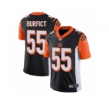 Men's Nike Cincinnati Bengals #55 Vontaze Burfict Vapor Untouchable Limited Black Team Color NFL Jersey