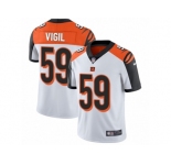 Men's Nike Cincinnati Bengals #59 Nick Vigil Vapor Untouchable Limited White NFL Jersey
