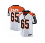 Men's Nike Cincinnati Bengals #65 Clint Boling Vapor Untouchable Limited White NFL Jersey