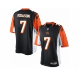 Men's Nike Cincinnati Bengals #7 Boomer Esiason Limited Black Team Color NFL Jersey