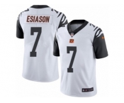 Men's Nike Cincinnati Bengals #7 Boomer Esiason Limited White Rush NFL Jersey