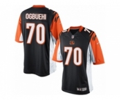 Men's Nike Cincinnati Bengals #70 Cedric Ogbuehi Limited Black Team Color NFL Jerse