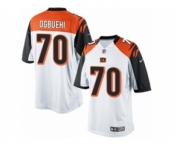 Men's Nike Cincinnati Bengals #70 Cedric Ogbuehi Limited White NFL Jersey