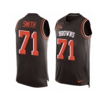 Men's Nike Cincinnati Bengals #71 Andre Smith Limited Black Player Name & Number Tank Top NFL Jersey