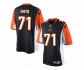 Men's Nike Cincinnati Bengals #71 Andre Smith Limited Black Team Color NFL Jersey