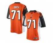 Men's Nike Cincinnati Bengals #71 Andre Smith Limited Orange Alternate NFL Jersey