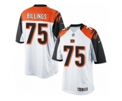 Men's Nike Cincinnati Bengals #75 Andrew Billings Limited White NFL Jersey
