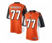 Men's Nike Cincinnati Bengals #77 Andrew Whitworth Limited Orange Alternate NFL Jersey
