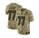 Men's Nike Cincinnati Bengals #77 Cordy Glenn Limited Camo 2018 Salute to Service NFL Jersey