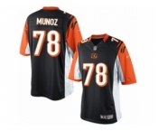 Men's Nike Cincinnati Bengals #78 Anthony Munoz Limited Black Team Color NFL Jersey