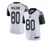 Men's Nike Cincinnati Bengals #80 Josh Malone Limited White Rush NFL Jersey