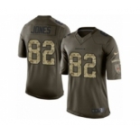 Men's Nike Cincinnati Bengals #82 Marvin Jones Limited Green Salute to Service NFL Jersey