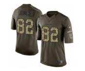 Men's Nike Cincinnati Bengals #82 Marvin Jones Limited Green Salute to Service NFL Jersey