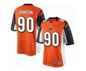 Men's Nike Cincinnati Bengals #90 Michael Johnson Limited Orange Alternate NFL Jersey