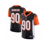Men's Nike Cincinnati Bengals #90 Michael Johnson Vapor Untouchable Limited Black Team Color NFL Jersey