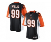 Men's Nike Cincinnati Bengals #99 Jordan Willis Limited Black Team Color NFL Jersey