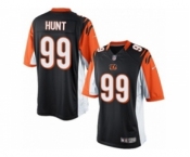 Men's Nike Cincinnati Bengals #99 Margus Hunt Limited Black Team Color NFL Jersey