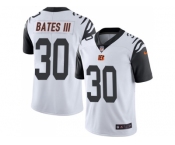 Nike Cincinnati Bengals #30 Jessie Bates III White Men Stitched NFL Limited Rush Jersey