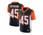 Nike Cincinnati Bengals #45 Malik Jefferson Black Team Color Men Stitched NFL Vapor Untouchable Limited Jersey