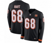 Nike Cincinnati Bengals #68 Bobby Hart Limited Black Therma Long Sleeve NFL Jersey