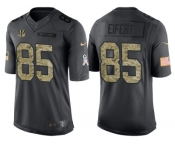 Nike Cincinnati Bengals #85 Tyler Eifert Men's Stitched Black NFL Salute to Service Limited Jerseys