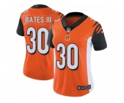 Women Nike Cincinnati Bengals #30 Jessie Bates III Orange Alternate Stitched NFL Vapor Untouchable Limited Jersey
