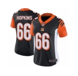 Women Nike Cincinnati Bengals #66 Trey Hopkins Black Team Color Vapor Untouchable Limited Player NFL Jersey