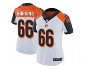 Women Nike Cincinnati Bengals #66 Trey Hopkins White Vapor Untouchable Limited Player NFL Jersey