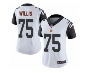 Women Nike Cincinnati Bengals #75 Jordan Willis Limited White Rush NFL Jersey