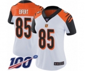 Women's Cincinnati Bengals #85 Tyler Eifert White Vapor Untouchable Limited Player 100th Season Football Jersey