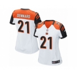 Women's Nike Cincinnati Bengals #21 Darqueze Dennard Game Orange Alternate NFL Jersey