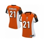 Women's Nike Cincinnati Bengals #21 Darqueze Dennard Game White NFL Jersey