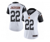 Women's Nike Cincinnati Bengals #22 William Jackson Limited White Rush NFL Jersey