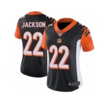 Women's Nike Cincinnati Bengals #22 William Jackson Vapor Untouchable Limited Black Team Color NFL Jersey