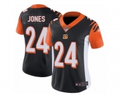 Women's Nike Cincinnati Bengals #24 Adam Jones Vapor Untouchable Limited Black Team Color NFL Jersey
