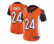 Women's Nike Cincinnati Bengals #24 Adam Jones Vapor Untouchable Limited Orange Alternate NFL Jersey