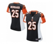 Women's Nike Cincinnati Bengals #25 Giovani Bernard Game Black Team Color NFL Jersey