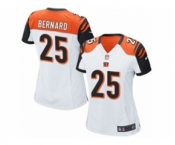 Women's Nike Cincinnati Bengals #25 Giovani Bernard Game White NFL Jersey
