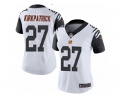 Women's Nike Cincinnati Bengals #27 Dre Kirkpatrick Limited White Rush NFL Jersey